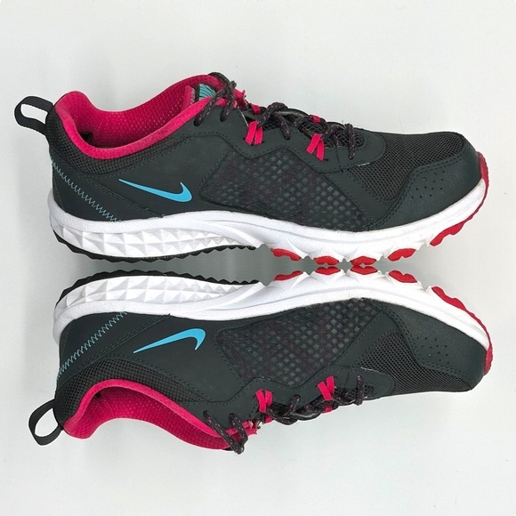 Nike Wild Trail  Womens Trail Running Shoes Black Pink 643074-001 Size 10 - Picture 8 of 11
